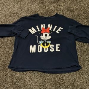 Long sleeve Minnie Mouse shirt